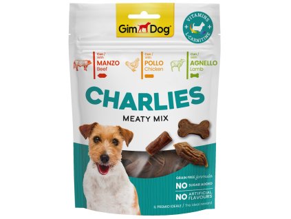 GIMDOG Charlies Meaty Mix hovězí, kuřecí, jehněčí 70g