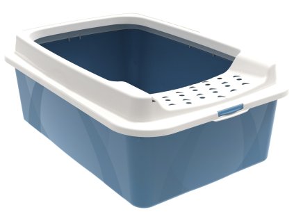 GIMCAT Bea WC s okrajem, modré 57x39x21cm