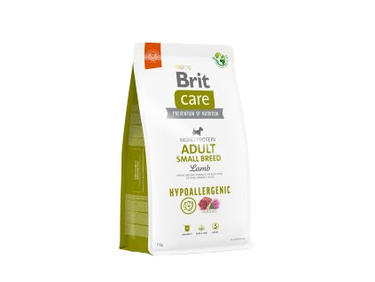 Brit Care Dog Hypoallergenic Adult Small Breed - lamb and rice 7kg