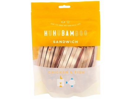 Huhubamboo kuřecí sandwich s treskou 250g