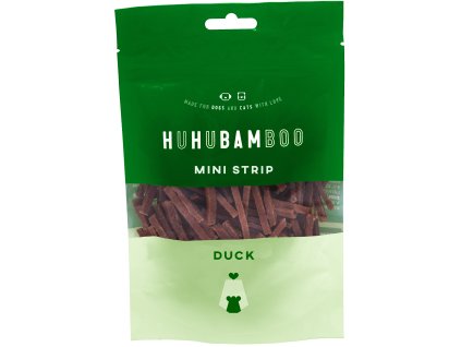 Huhubamboo kachní mini proužky 75g