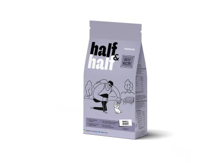 Half&Half Adult Small Breed hovězí 2 kg
