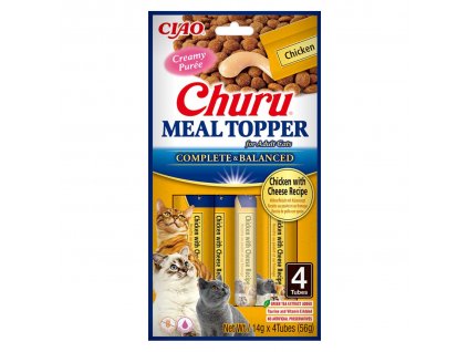 Churu Cat Meal Topper kuře se sýrem 4x14 g