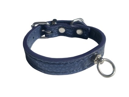 HUHUBAMBOO METAL obojek modrý XS