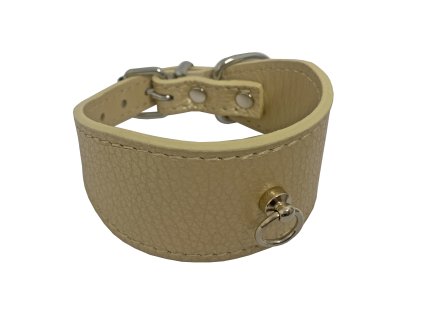 HUHUBAMBOO METAL obojek béžový XS