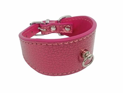 HUHUBAMBOO METAL obojek růžový XS