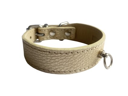 HUHUBAMBOO METAL obojek béžový XS