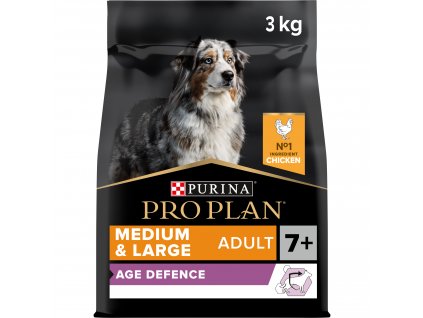 Pro Plan Dog Defence Age 7+ Medium&Large kuře 3kg