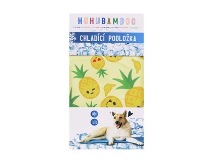 HUHUBAMBOO Chladící podložka L ananas