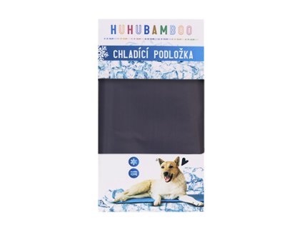 HUHUBAMBOO Chladící podložka XL šedá