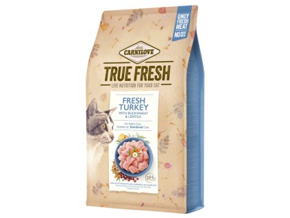 Carnilove True Fresh Cat Turkey 4,8kg
