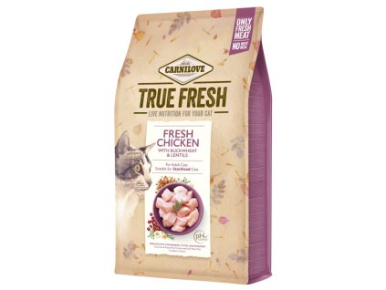 Carnilove True Fresh Cat Chicken 4,8kg