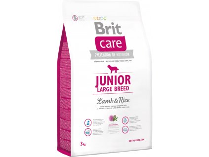 Brit Care Junior Large Breed Lamb & Rice 3kg
