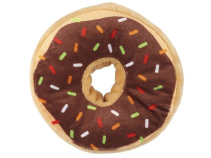 Huhubamboo hračka pro psy donut 12cm