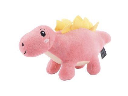 Huhubamboo plyšová hračka pro psy dinosaur 22cm - mix designů