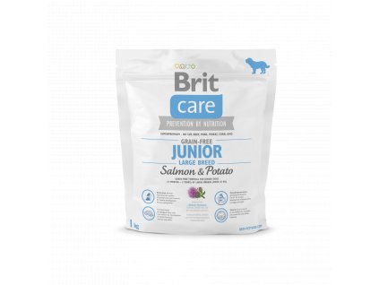 Brit Care Grain Free Junior Large Breed Salmon & Potato 1kg