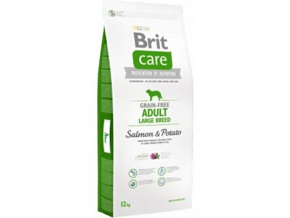 Brit Care Grain Free Adult Large Breed Salmon & Potato 12kg