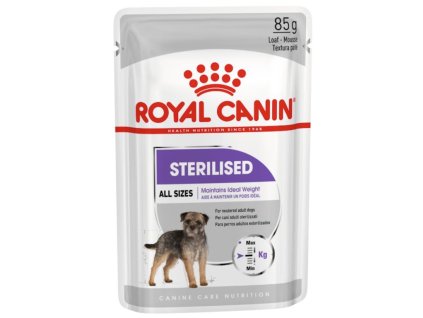 Royal Canin CCN Wet Sterilised kapsička v paštice pro sterilizované psy 85g