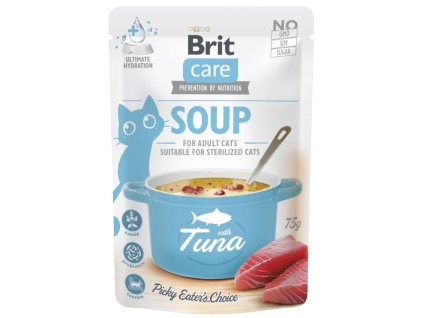 Brit Care Cat Soup with Tuna 75 g