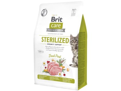 Brit Care Cat Grain-Free Sterilized Immunity Support 0,4 kg