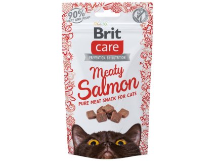 Brit Care Cat Snack Meaty Salmon 50g