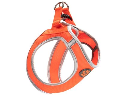 Postroj Gimborn Alfresco Mesh S 37-40 cm oranžový