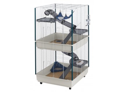Ferplast klec pro fretky dvouposchoďová s výbavou FURET TOWER