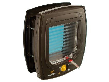 Ferplast plastová dvířka SWING 7 hnědá