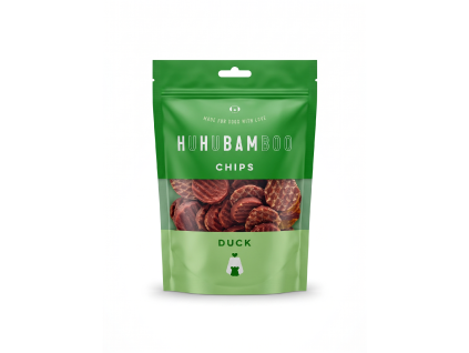 Huhubamboo kachní chipsy 250 g