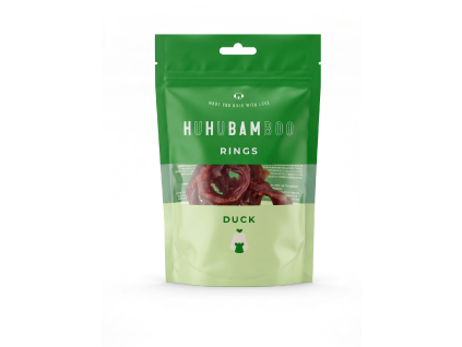 Huhubamboo kachní kroužky 75 g