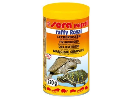Sera krmivo pro masožravé plazy Raffy Royal 1000ml NATURE