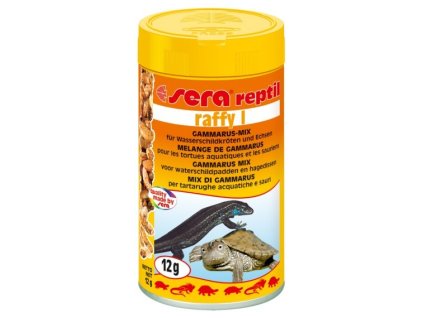 Sera přírodní potrava pro masožravé plazy a obojživelníky Raffy I 100 ml NATURE