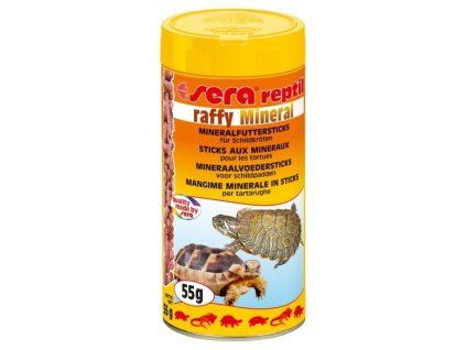Sera krmivo pro masožravé plazy Raffy Mineral 250ml