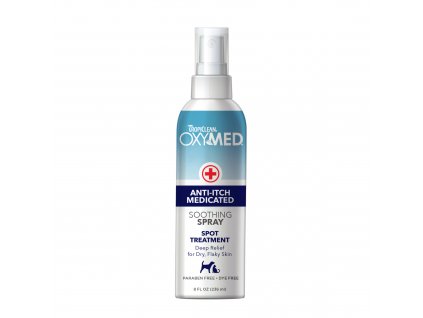 Tropiclean Oxy-Med Anti Itch Spray 220ml