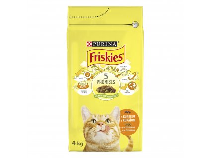 Friskies K kuře+zelenina 4kg