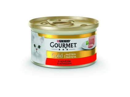 Konzerva Gourmet Gold hovězí 85 g