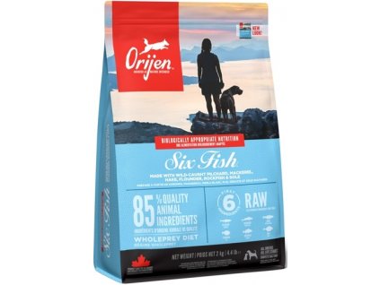 Orijen Dog Adult 6 Fish 2kg