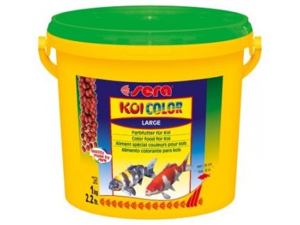 Sera doplňkové krmivo pro Koi – podpora vybarvení ryb Koi Color Large 3000 ml NATURE