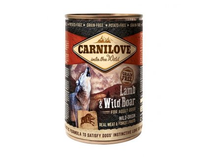 Konzerva Carnilove Wild Meat Lamb&Wild Boar 400g
