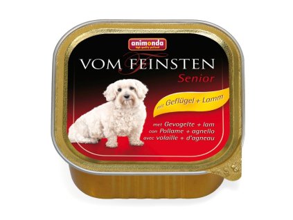 Animonda Vom Feinsten Senior paštika pro psy kuřecí+jehně 150g