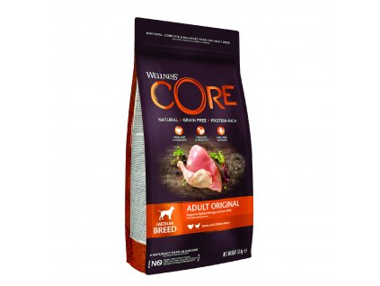 Wellness CORE Original Turkey with Chicken Recipe 1,8kg