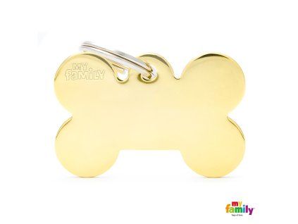 Známka Basic Gold - kost velká