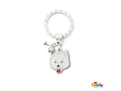 Známka Friend - italsky spitz bily