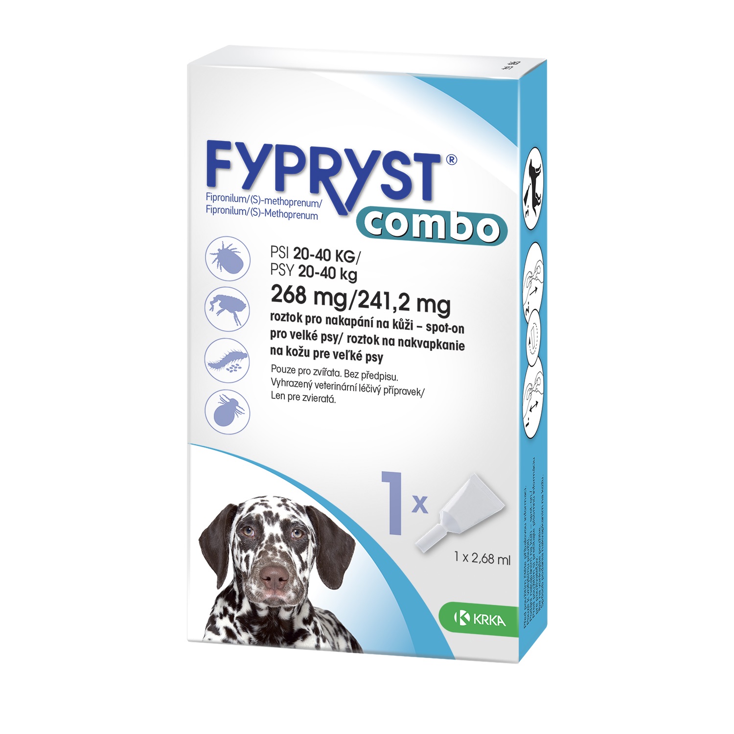 Krka Fypryst combo spot-on L pes (20-40kg)
