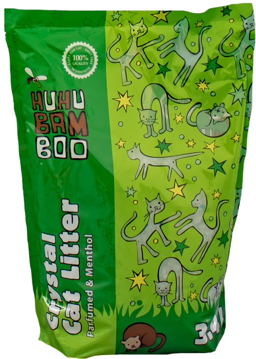 Podestýlka Huhubamboo silikon mentol 3,4l