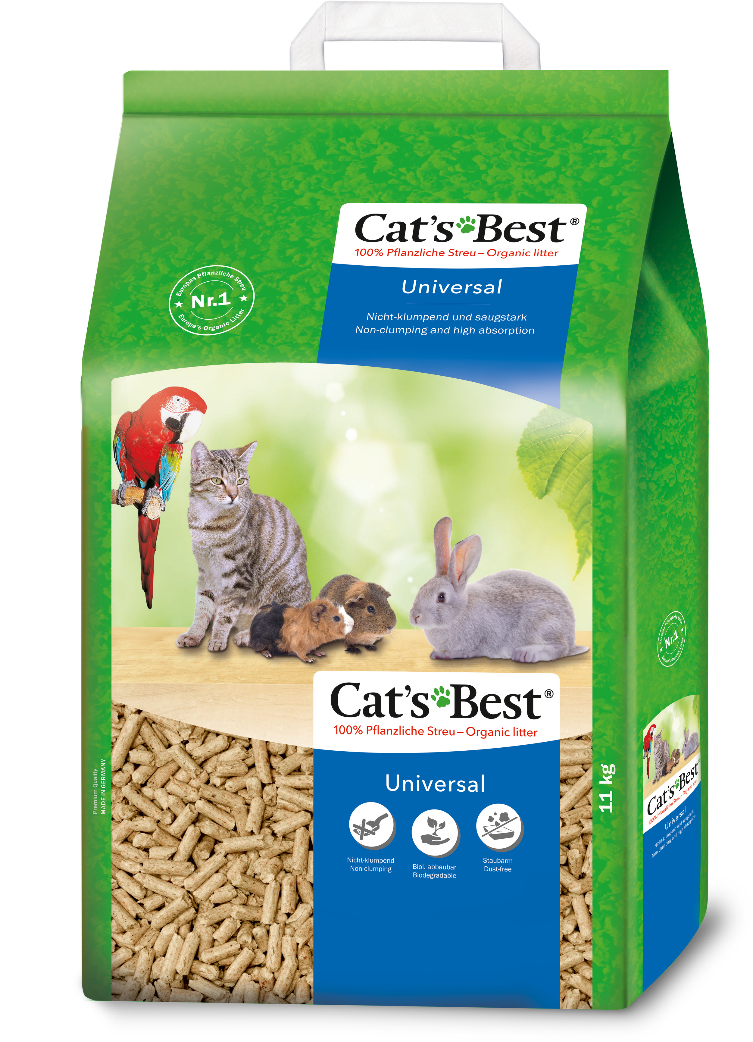 Cat's Best Universal podestýlka 20 l