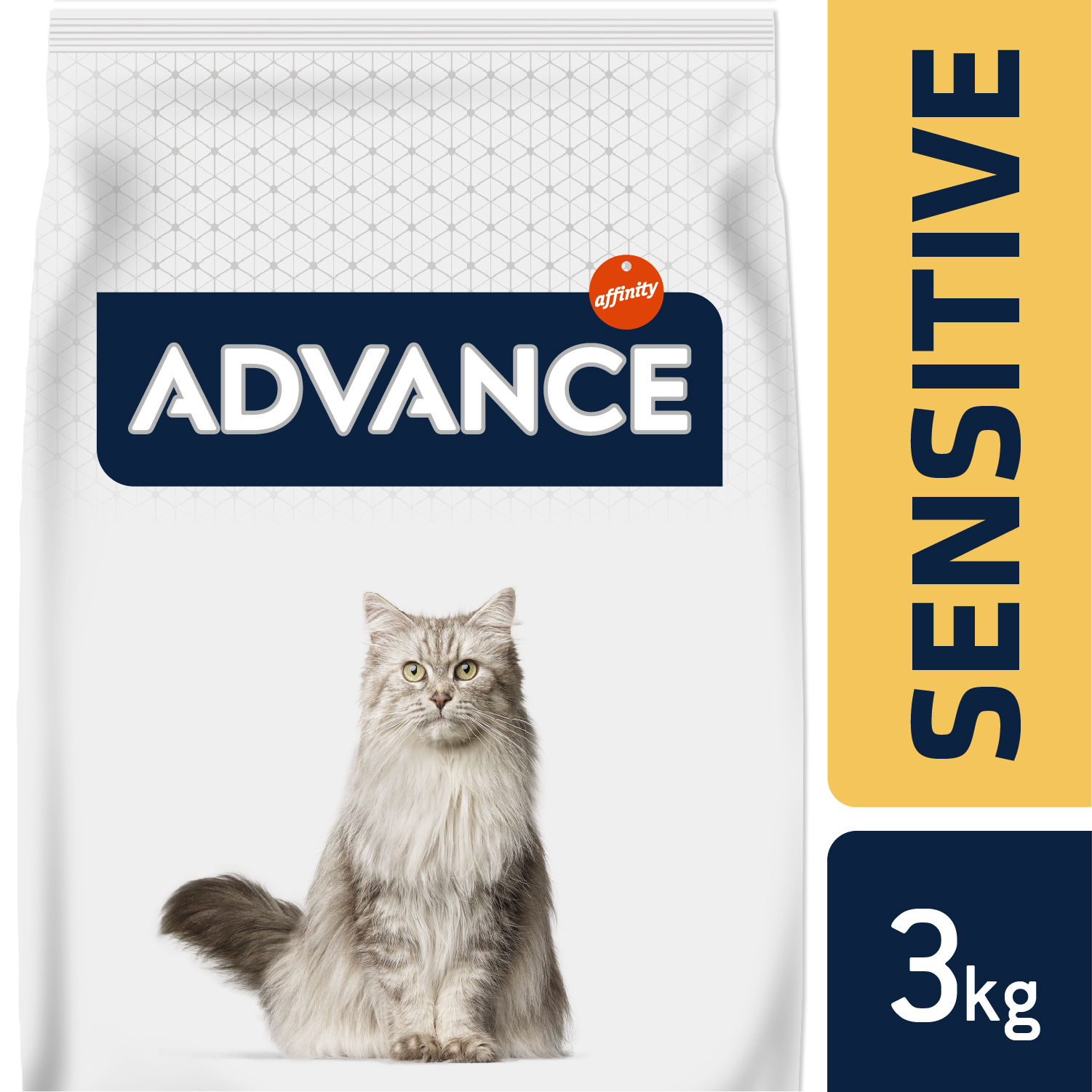 ADVANCE CAT Adult losos a rýže Sensitive 3 kg
