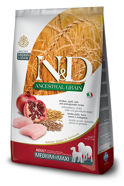 N&D Low Grain Adult Chicken & Pomegranate 12kg