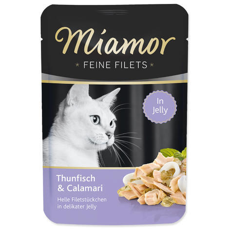 Finnern Miamor Fine Finest tuňák+kalamáry kapsička 100g