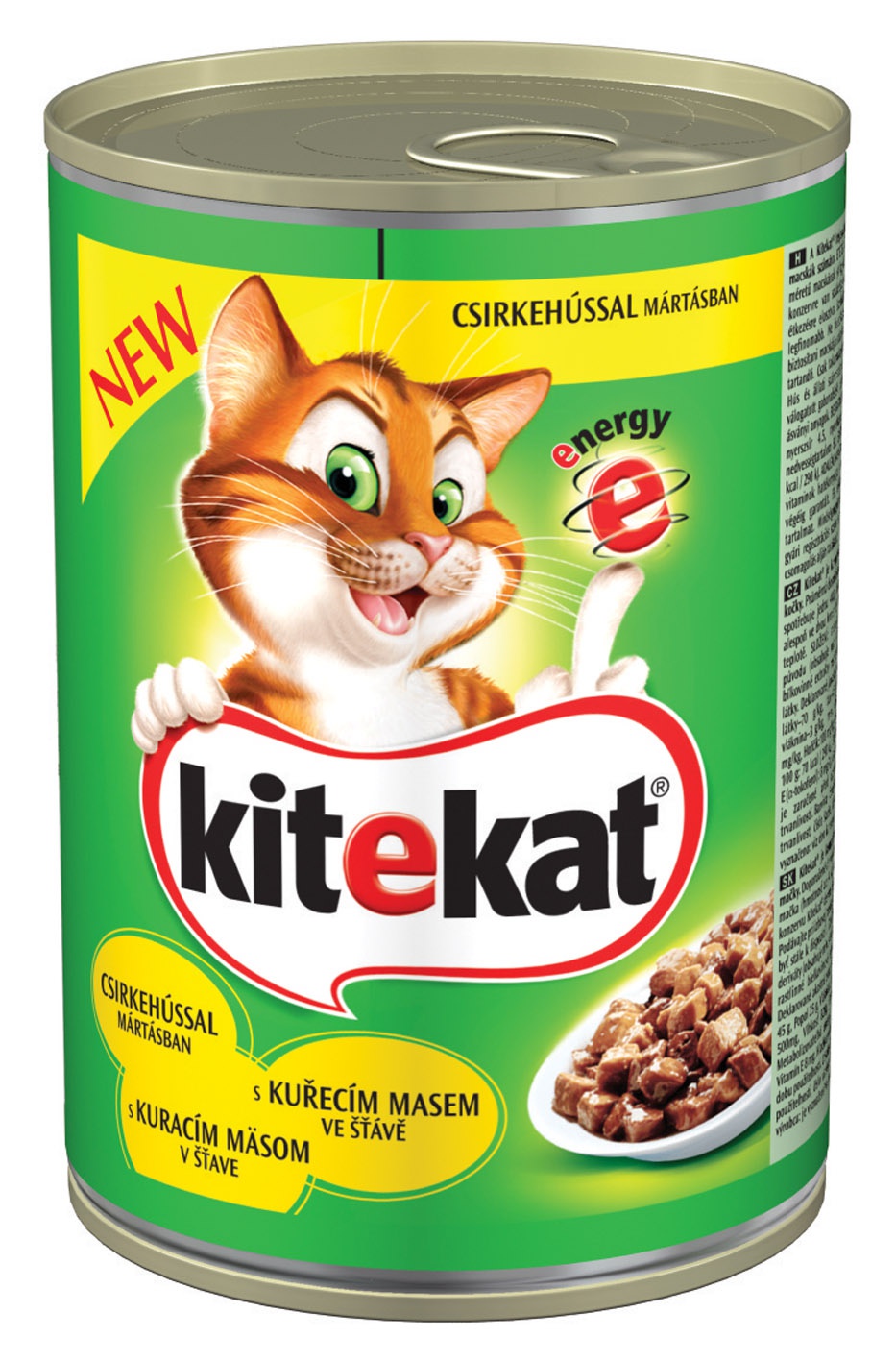 Konzerva KITEKAT s hovězím masem 400g